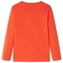 Leuchtendes orangefarbenes 92-Langarm-T-Shirt für Kinder von , Kinder-T-Shirts - Ref: Foro24-12719, Preis: 8,52 €, Rabatt: %