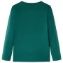 Grünes Langarm-T-Shirt für Kinder 128 von , Kinder-T-Shirts - Ref: Foro24-12877, Preis: 8,52 €, Rabatt: %