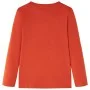 Orangefarbenes Langarm-T-Shirt für Kinder 128 von , Kinder-T-Shirts - Ref: Foro24-12882, Preis: 8,52 €, Rabatt: %