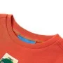 Orangefarbenes Langarm-T-Shirt für Kinder 128 von , Kinder-T-Shirts - Ref: Foro24-12882, Preis: 8,52 €, Rabatt: %