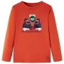 Orangefarbenes Langarm-T-Shirt für Kinder 104 von , Kinder-T-Shirts - Ref: Foro24-12880, Preis: 8,52 €, Rabatt: %