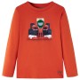 Orangefarbenes Langarm-T-Shirt für Kinder 104 von , Kinder-T-Shirts - Ref: Foro24-12880, Preis: 8,60 €, Rabatt: %