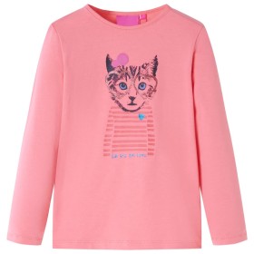 Children's long-sleeved t-shirt pink 140 by , Kids T-shirts - Ref: Foro24-13588, Price: 8,66 €, Discount: %