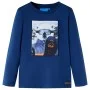 Langarm-T-Shirt für Kinder in Denimblau 92 von , Kinder-T-Shirts - Ref: Foro24-13134, Preis: 8,64 €, Rabatt: %