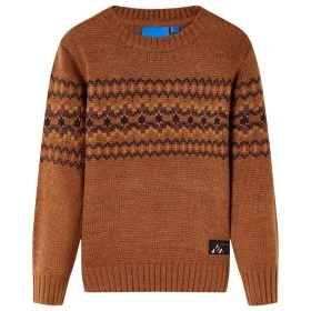 Kinder-Strickpullover in der Farbe Cognac 92 von , Kinder-T-Shirts - Ref: Foro24-14489, Preis: 11,95 €, Rabatt: %