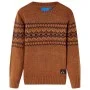 Jersey de punto infantil color coñac 92 de , Camisetas para niños - Ref: Foro24-14489, Precio: 11,95 €, Descuento: %