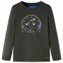 Khakifarbenes Langarm-T-Shirt für Kinder 104 von , Kinder-T-Shirts - Ref: Foro24-12655, Preis: 9,76 €, Rabatt: %