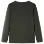 Khaki long-sleeved children's t-shirt 104 by , Kids T-shirts - Ref: Foro24-12655, Price: 9,76 €, Discount: %