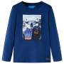 Children's long-sleeved t-shirt in denim blue 116 by , Kids T-shirts - Ref: Foro24-13136, Price: 8,74 €, Discount: %