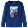 Children's long-sleeved t-shirt in denim blue 116 by , Kids T-shirts - Ref: Foro24-13136, Price: 8,64 €, Discount: %