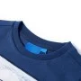 Children's long-sleeved t-shirt in denim blue 116 by , Kids T-shirts - Ref: Foro24-13136, Price: 8,64 €, Discount: %