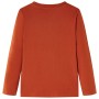 Children's long-sleeved t-shirt in light brick color 116 by , Kids T-shirts - Ref: Foro24-13141, Price: 8,74 €, Discount: %