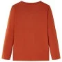 Children's long-sleeved t-shirt in light brick color 116 by , Kids T-shirts - Ref: Foro24-13141, Price: 8,64 €, Discount: %