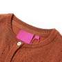 Children's knitted cardigan in cognac color 140 by , Children's outerwear - Ref: Foro24-14518, Price: 14,76 €, Discount: %