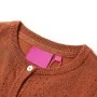 Cognacfarbene Kinder-Strickjacke 140 von , Oberbekleidung für Kinder - Ref: Foro24-14518, Preis: 14,60 €, Rabatt: %