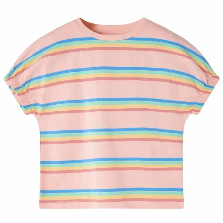 Pfirsichfarbenes Kinder-T-Shirt 128 von , Kinder-T-Shirts - Ref: Foro24-11462, Preis: 7,93 €, Rabatt: %
