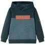 Dunkelgrünes Kinder-Kapuzensweatshirt 128 von , Kinder-T-Shirts - Ref: Foro24-12907, Preis: 12,41 €, Rabatt: %
