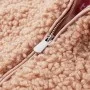 Children's jacket with hooded synthetic fur light cognac shearling 116 by , Children's outerwear - Ref: Foro24-13871, Price: ...