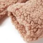 Children's jacket with hooded synthetic fur light cognac shearling 116 by , Children's outerwear - Ref: Foro24-13871, Price: ...