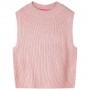 Hellrosa Strickweste für Kinder 140 von , Kinder-T-Shirts - Ref: Foro24-14513, Preis: 12,11 €, Rabatt: %