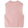 Children's light pink knitted vest 140 by , Kids T-shirts - Ref: Foro24-14513, Price: 11,98 €, Discount: %