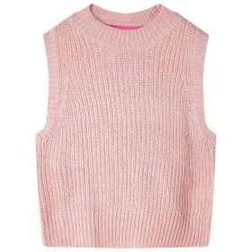 Hellrosa Strickweste für Kinder 116 von , Kinder-T-Shirts - Ref: Foro24-14511, Preis: 10,18 €, Rabatt: %