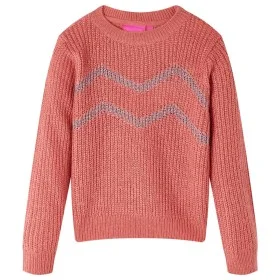 Jersey de punto infantil rosa medio 128 de , Camisetas para niños - Ref: Foro24-14507, Precio: 12,41 €, Descuento: %