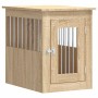 Hundekäfig aus Holzwerkstoff Sonoma-Eiche 45x62x59 cm von , Hundehütten - Ref: Foro24-838311, Preis: 62,67 €, Rabatt: %