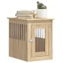 Hundekäfig aus Holzwerkstoff Sonoma-Eiche 45x62x59 cm von , Hundehütten - Ref: Foro24-838311, Preis: 62,73 €, Rabatt: %