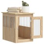 Hundekäfig aus Holzwerkstoff Sonoma-Eiche 45x62x59 cm von , Hundehütten - Ref: Foro24-838311, Preis: 62,67 €, Rabatt: %