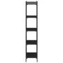 Bookcase with 5 shelves black engineered wood 60x30x154 cm by , Bookcases and shelves - Ref: Foro24-837657, Price: 46,66 €, D...