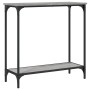 Mesa consola madera de ingeniería gris Sonoma 75x30,5x75 cm de , Mesas auxiliares - Ref: Foro24-837710, Precio: 36,81 €, Desc...