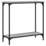 Sonoma gray engineered wood console table 75x30.5x75 cm by , Side tables - Ref: Foro24-837710, Price: 36,31 €, Discount: %