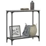 Sonoma gray engineered wood console table 75x30.5x75 cm by , Side tables - Ref: Foro24-837710, Price: 36,31 €, Discount: %