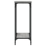 Mesa consola madera de ingeniería gris Sonoma 75x30,5x75 cm de , Mesas auxiliares - Ref: Foro24-837710, Precio: 36,81 €, Desc...