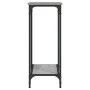 Sonoma gray engineered wood console table 75x30.5x75 cm by , Side tables - Ref: Foro24-837710, Price: 36,31 €, Discount: %