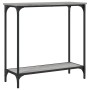 Mesa consola madera de ingeniería gris Sonoma 75x30,5x75 cm de , Mesas auxiliares - Ref: Foro24-837710, Precio: 36,81 €, Desc...