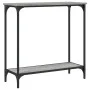 Sonoma gray engineered wood console table 75x30.5x75 cm by , Side tables - Ref: Foro24-837710, Price: 36,31 €, Discount: %