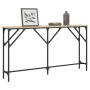 Sonoma oak engineered wood console table 140x23x75 cm by , Side tables - Ref: Foro24-837773, Price: 46,62 €, Discount: %