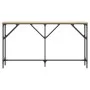 Sonoma oak engineered wood console table 140x23x75 cm by , Side tables - Ref: Foro24-837773, Price: 47,48 €, Discount: %