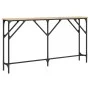 Sonoma oak engineered wood console table 140x23x75 cm by , Side tables - Ref: Foro24-837773, Price: 47,48 €, Discount: %