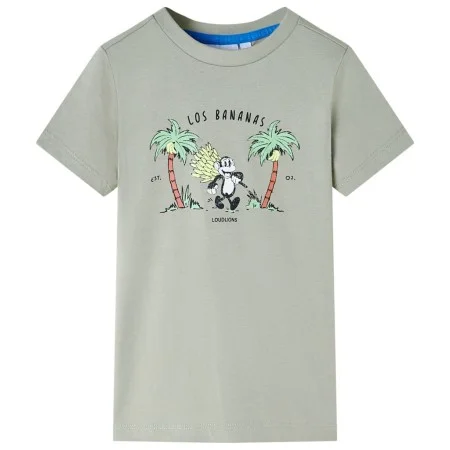 Camiseta infantil caqui claro 104 de , Camisetas para niños - Ref: Foro24-11680, Precio: 8,12 €, Descuento: %