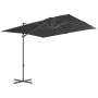 Ampelschirm mit anthrazitgrauem Stahlmast 250x250 cm von vidaXL, Sonnenschirme - Ref: Foro24-44626, Preis: 97,90 €, Rabatt: %