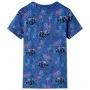 Camiseta infantil azul oscuro mélange 116 de , Camisetas para niños - Ref: Foro24-12526, Precio: 8,75 €, Descuento: %
