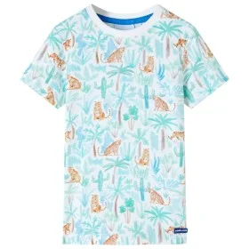 Ecrufarbenes Kinder-T-Shirt 104 von , Kinder-T-Shirts - Ref: Foro24-12400, Preis: 9,12 €, Rabatt: %