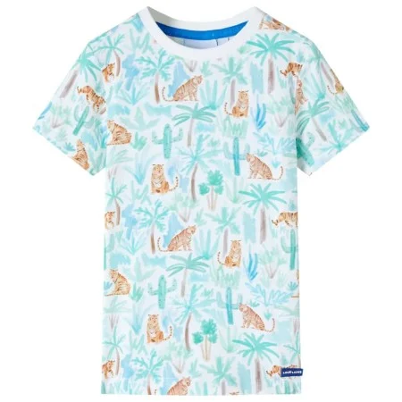 Ecrufarbenes Kinder-T-Shirt 104 von , Kinder-T-Shirts - Ref: Foro24-12400, Preis: 9,12 €, Rabatt: %