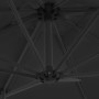 Cantilever parasol with anthracite gray steel pole 250x250 cm by vidaXL, Umbrellas - Ref: Foro24-44626, Price: 101,99 €, Disc...