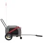 Remolque de bicicleta mascotas hierro tela Oxford rojo negro by , pet strollers - Ref: Foro24-93887, Price: 107,91 €, Discoun...