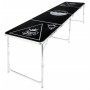 HI Mesa plegable de Beer Pong altura ajustable negro de HI, Mesas de beer pong - Ref: Foro24-423930, Precio: 88,31 €, Descuen...