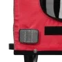 Remolque de bicicleta mascotas hierro tela Oxford rojo negro by , pet strollers - Ref: Foro24-93887, Price: 107,91 €, Discoun...